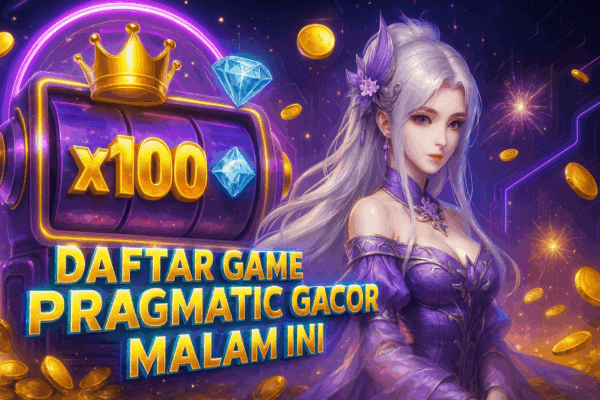 Daftar Game Pragmatic Gacor Malam Ini: Waktu & Pola Bermain yang Tepat! Game Pragmatic Gacor